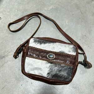 Myra Bag - Genetic Hand-Tooled Hairon Bag‎ / LL-50